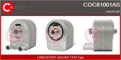 RADIATOR ULEI ULEI MOTOR CASCO COC81001AS