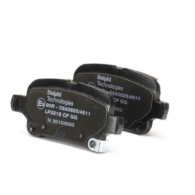 BREMSBELAGSATZ SCHEIBENBREMSE DELPHI LP3218 6