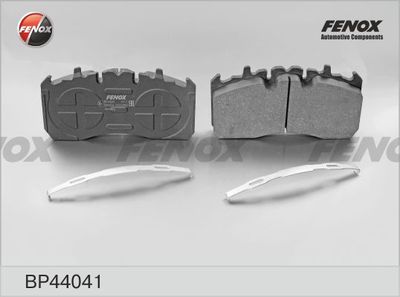 комплект спирачно феродо, дискови спирачки FENOX BP44041