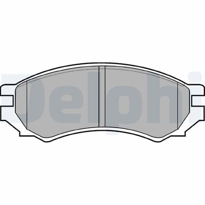 Brake Pad Set, disc brake LP670