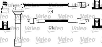 Комплект проводов зажигания VALEO 346288 для SUZUKI VITARA