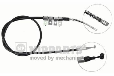 Тросик, cтояночный тормоз NIPPARTS J13377 для DAEWOO LANOS