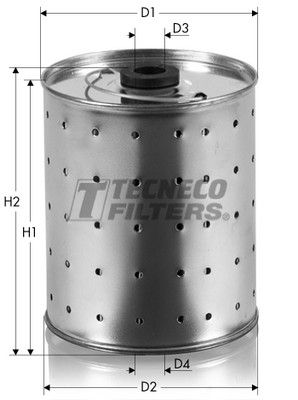 Масляный фильтр TECNECO FILTERS OL011 для BMW 501