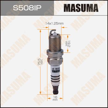 MASUMA S508IP Свеча зажигания  для AUDI Q7 (Ауди Q7)