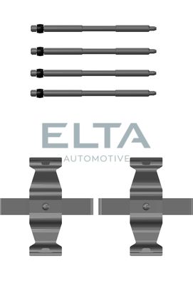 Комплектующие, колодки дискового тормоза ELTA AUTOMOTIVE EA8822 для BMW iX