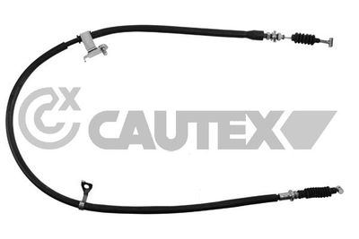 Тросик, cтояночный тормоз CAUTEX 761758 для MAZDA MX-3