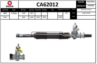 LENKGETRIEBE SNRA CA62012