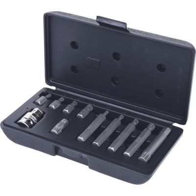 KS Tools Souprava bitů 10 mm, 11dílná, mnohozub 911.5030