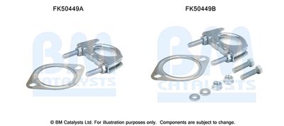 Монтажен комплект, изпускателна тръба BM Catalysts FK50449