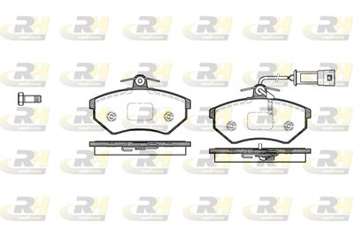 Комплект тормозных колодок, дисковый тормоз ROADHOUSE 2134.52 для VW CORRADO