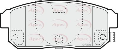 Brake Pad Set APEC PAD1399