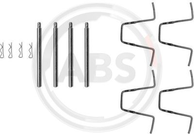 A.B.S. 1010Q Комплектуючі дискового гальмівного механізму 