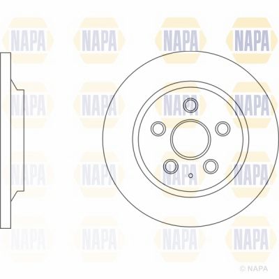 Brake Disc NAPA NBD5177
