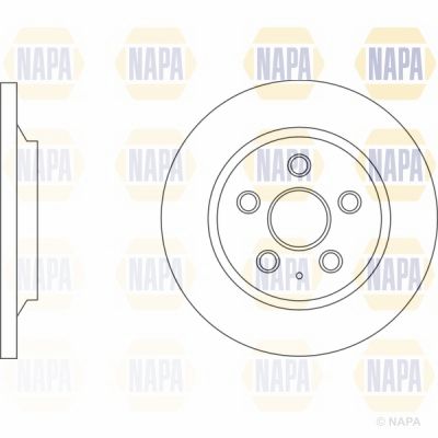 Brake Disc NAPA PBD8650