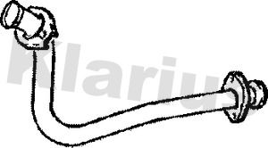 Rura wydechowa KLARIUS 301453