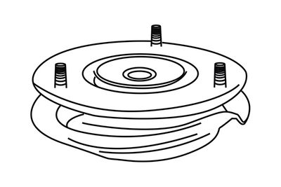 WXQP 280139 Опора амортизатора  для BMW 5 (E34) M5