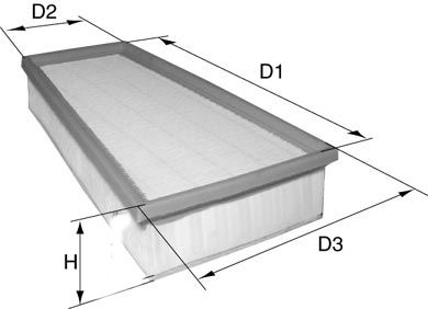 FILTRU AER DAVID VASCO A253 2