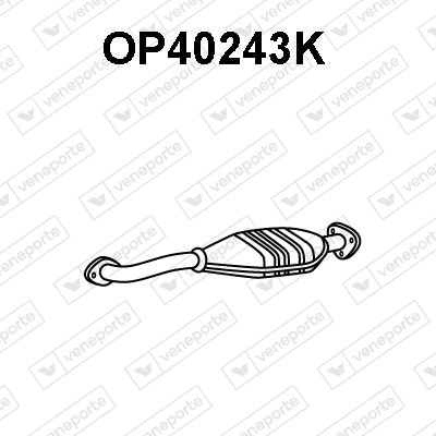 Катализатор VENEPORTE OP40243K для OPEL CALIBRA