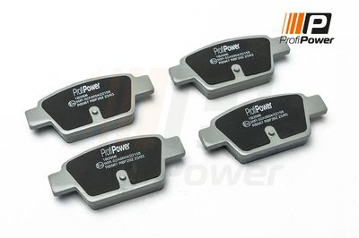Комплект тормозных колодок, дисковый тормоз ProfiPower 1B2006 для FIAT MULTIPLA