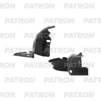Обшивка, колесная ниша PATRON P72-2205AL для PEUGEOT 406