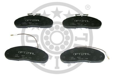 Комплект тормозных колодок, дисковый тормоз OPTIMAL BP-09647 для NISSAN TRADE