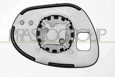 стъкло на огледало, външно огледало PRASCO DS7007504P