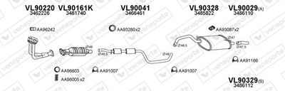 SISTEM DE ESAPAMENT VENEPORTE 900137