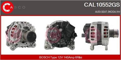 generátor CASCO CAL10552GS