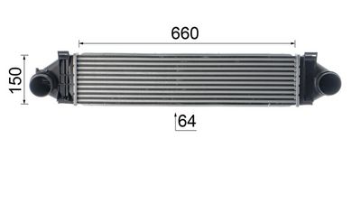 INTERCOOLER COMPRESOR MAHLE CI413000P 9