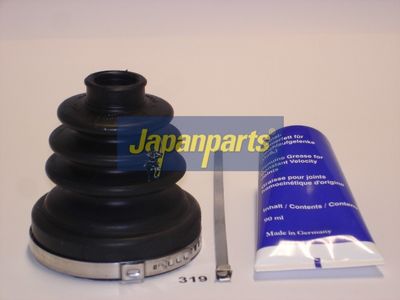 JAPANPARTS Gofruotoji membrana, kardaninis velenas