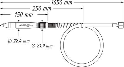 Multiværktøj (trykluft) HAZET 9035G-1
