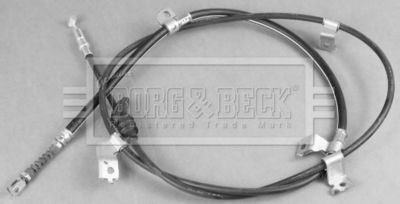 Тросик, cтояночный тормоз BORG & BECK BKB2362 для HONDA PRELUDE