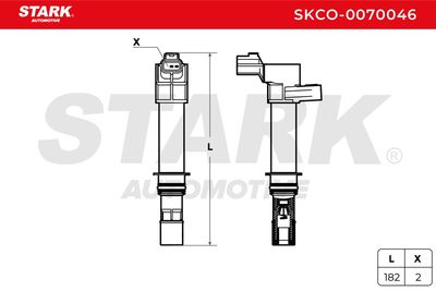 запалителна бобина STARK SKCO-0070046