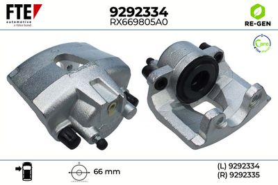 спирачен апарат FTE 9292334