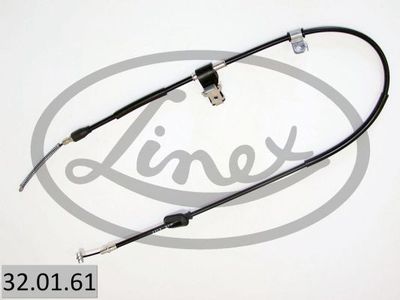 Тросик, cтояночный тормоз LINEX 32.01.61 для OPEL AGILA