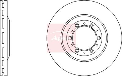 APEC Brake Disc DSK4185