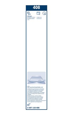 LAMELA STERGATOR BOSCH 3397118408 5