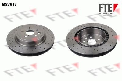Тормозной диск FTE BS7646 для LEXUS IS