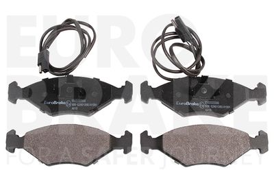 Комплект тормозных колодок, дисковый тормоз EUROBRAKE 5502222330 для FIAT ELBA