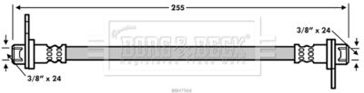 Тормозной шланг BORG & BECK BBH7566 для JEEP PATRIOT