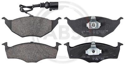Комплект тормозных колодок, дисковый тормоз A.B.S. 37345 для AUDI A2