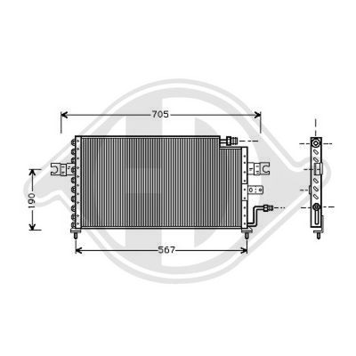 Condensor, airconditioning