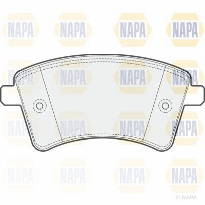 Brake Pad Set NAPA NBP1407