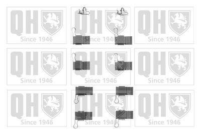 QUINTON HAZELL BFK800 Скобы тормозных колодок  для TOYOTA HIACE (Тойота Хиаке)