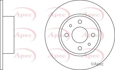 Brake Disc APEC DSK637