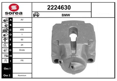 ETRIER FRANA EAI 2224630