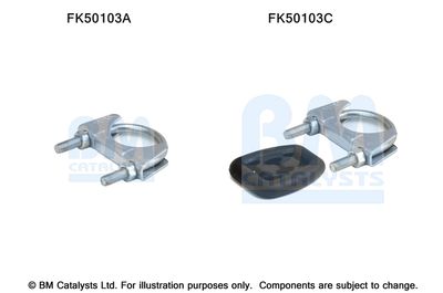 Монтажен комплект, изпускателна тръба BM Catalysts FK50103