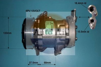 Compressor, air conditioning Auto Air Gloucester 14-4852