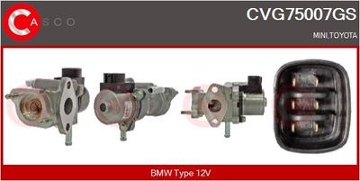 SUPAPA EGR CASCO CVG75007GS