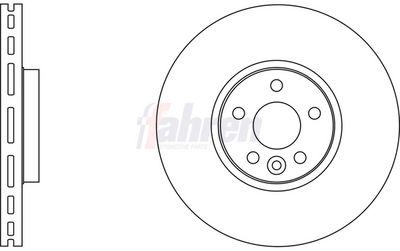 Fahren Brake Disc FBD6604